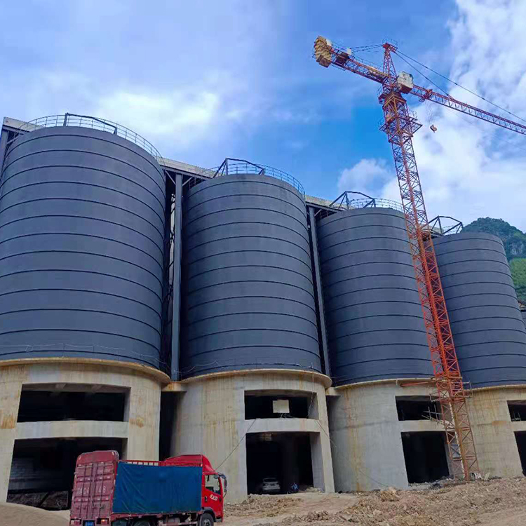 浙江骨料鋼板倉建造施工周期從規(guī)劃到竣工的每一步